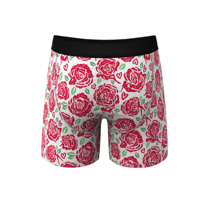 The Bloom With A View | Naughty Roses Ball Hammock® Pouch Underwear With Fly