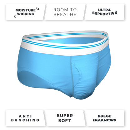 The Blue Raspberry | Light Blue Ball Hammock® Pouch Underwear Briefs