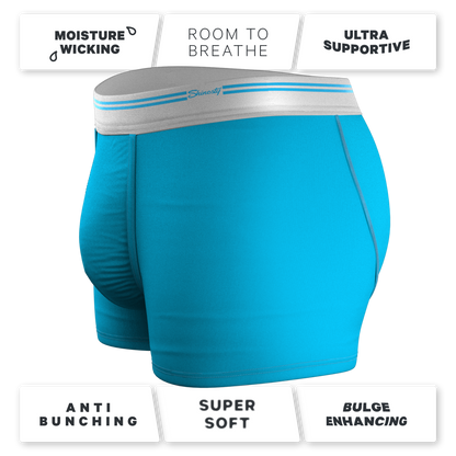 The Blue Raspberry | Light Blue Ball Hammock® Pouch Trunks Underwear