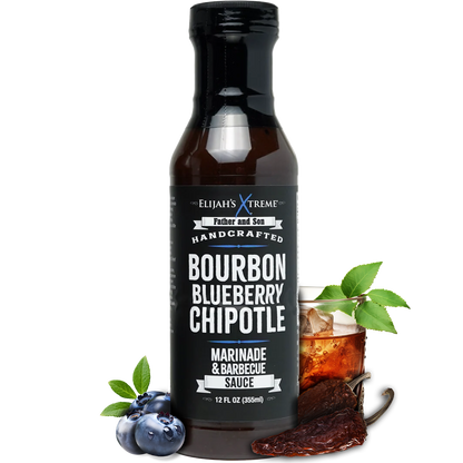 Bourbon Blueberry Chipotle BBQ Sauce & Marinade