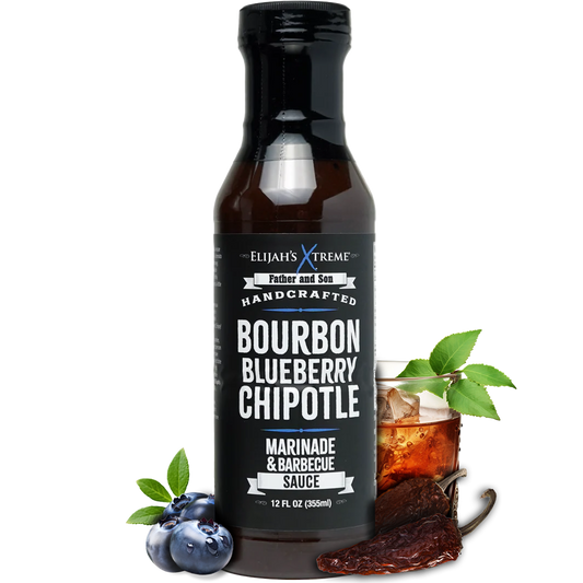 Bourbon Blueberry Chipotle BBQ Sauce & Marinade