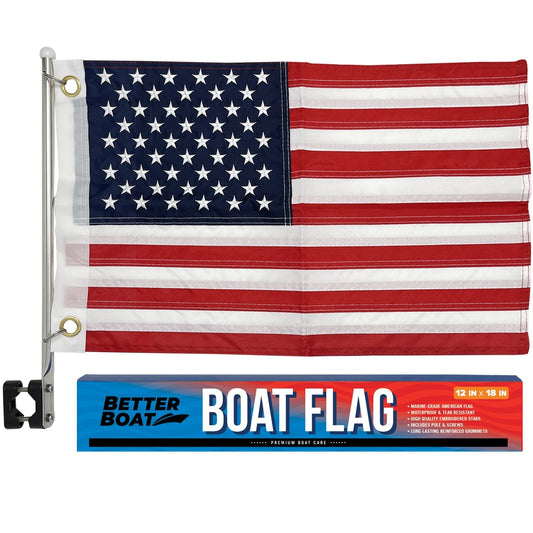 Boat Flag Set 12" x 18"