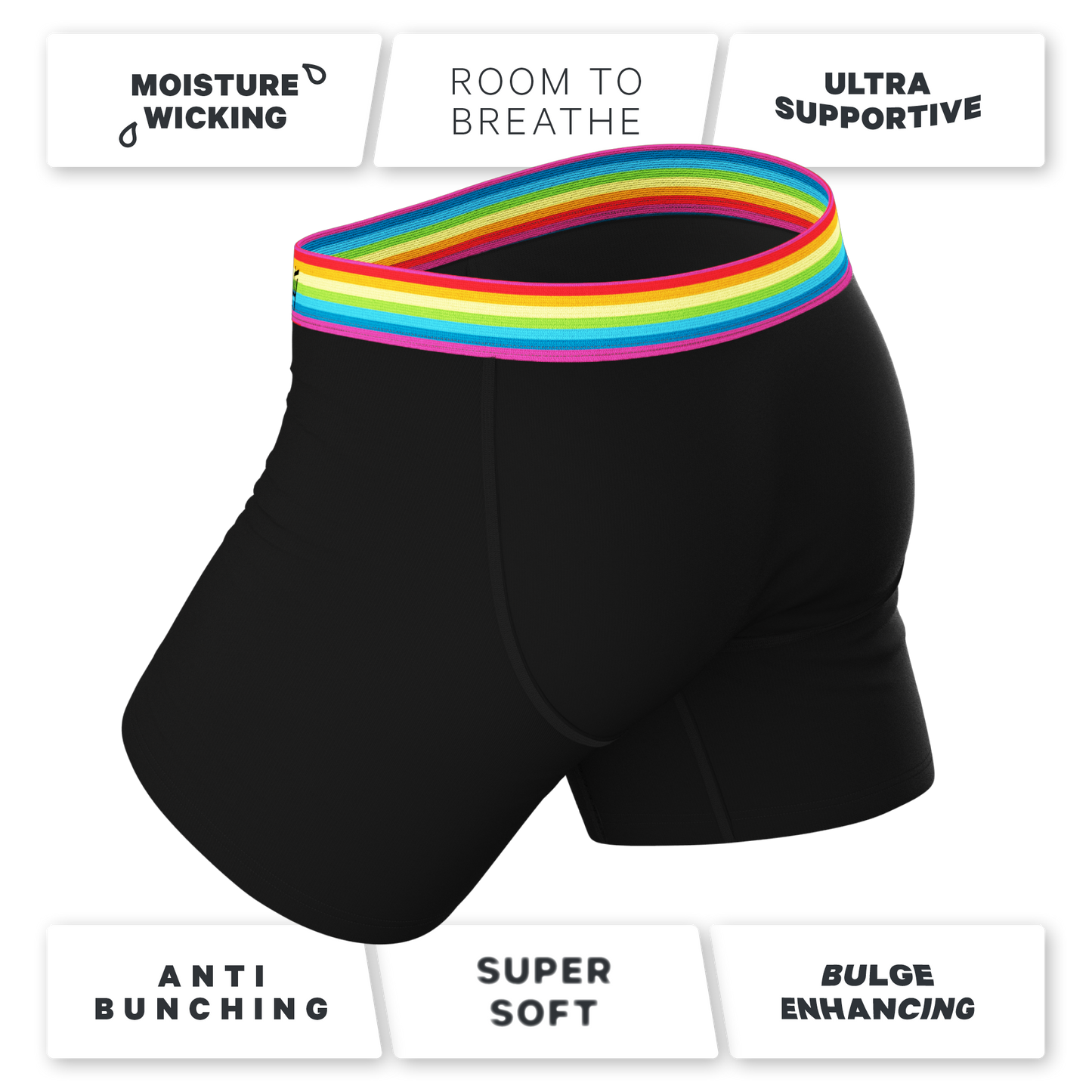 The Bona Fide Pride | Pride Ball Hammock® Pouch Underwear With Fly