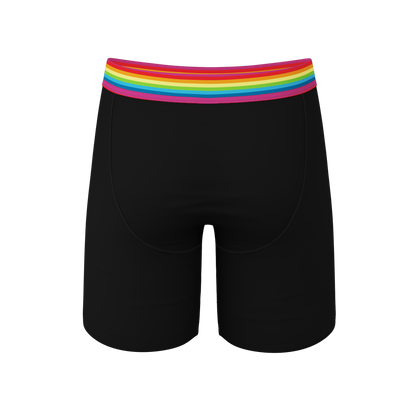 The Bona Fide Pride | Pride Long Leg Ball Hammock® Pouch Underwear With Fly