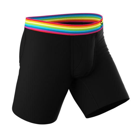 The Bona Fide Pride | Pride Long Leg Ball Hammock® Pouch Underwear With Fly