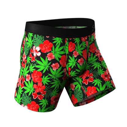 The Bongstera | Tropical Weed Ball Hammock® Pouch Underwear