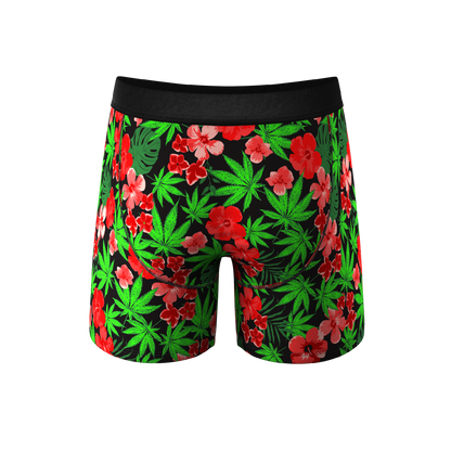 The Bongstera | Tropical Weed Ball Hammock® Pouch Underwear