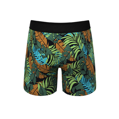 The Botanist | Tropical Leaves Ball Hammock® Pouch Underwear With Fly