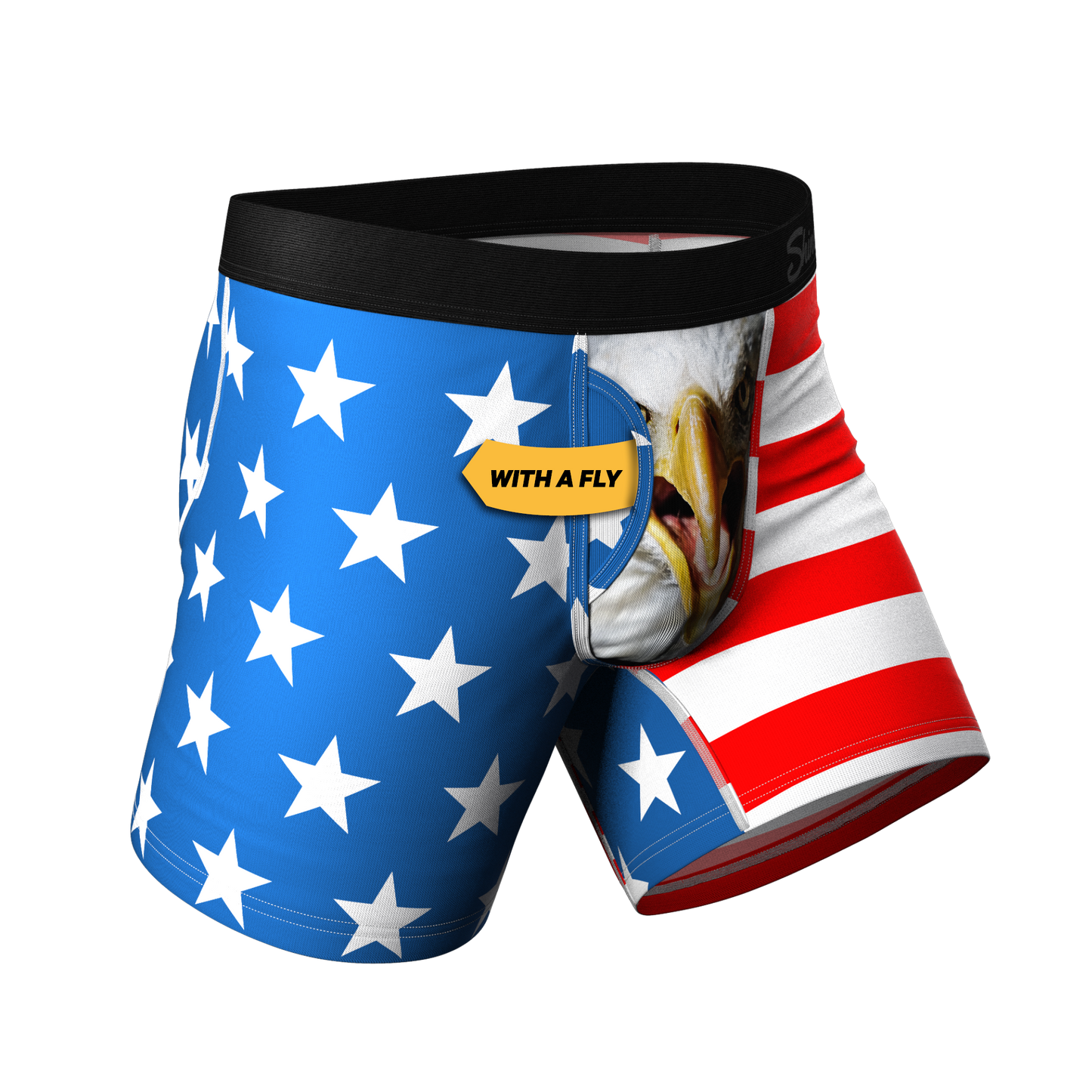 The Mascot | American Flag Ball Hammock® Pouch Underwear With Fly