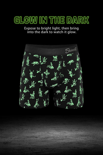 The Bare Back Bones | Glow in the Dark Skeletons Ball Hammock® Pouch Underwear