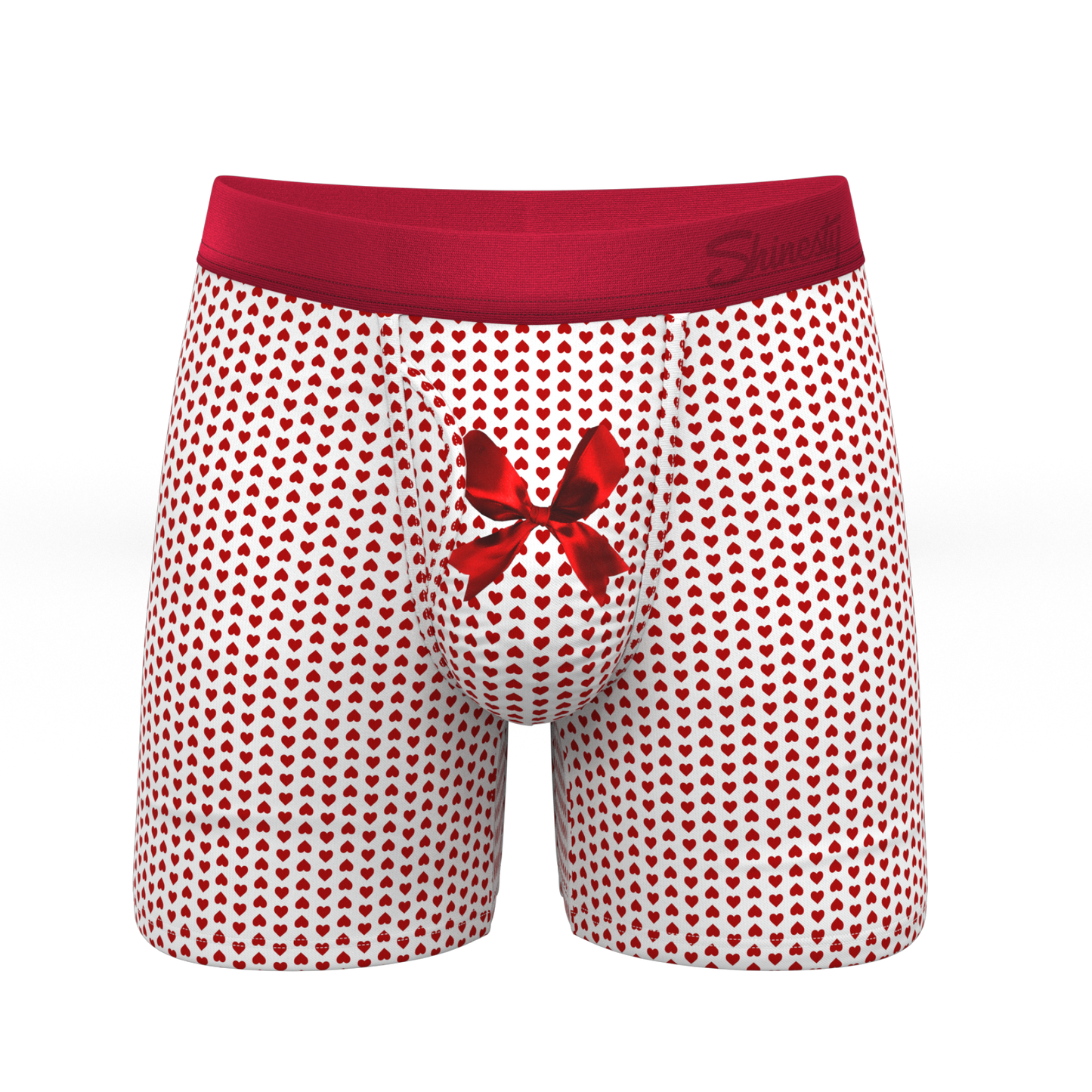 The Date Night | Valentine's Day Bow Ball Hammock® Pouch Underwear With Fly