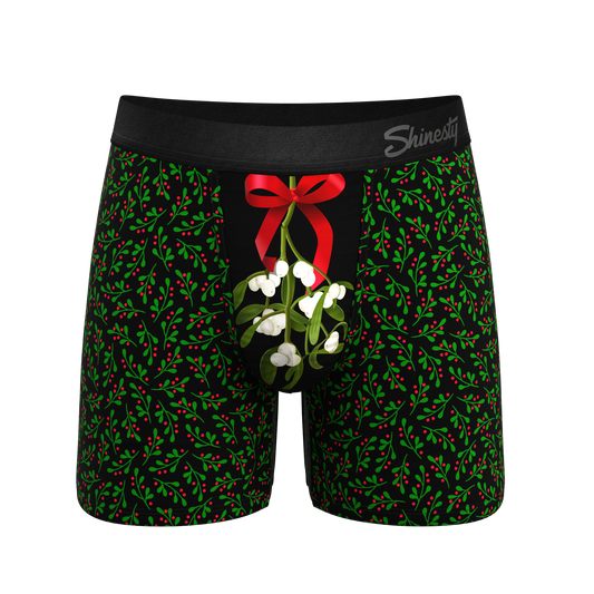 The Kiss Me There | Mistletoe Ball Hammock® Pouch Underwear