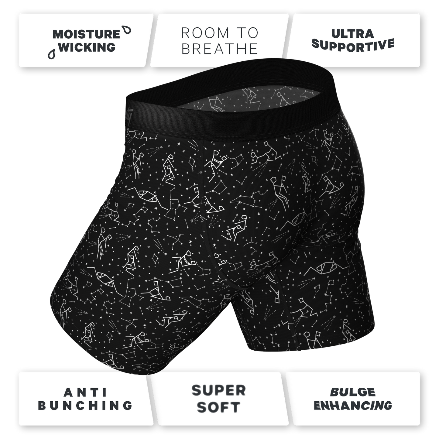 The February Haul | Long Leg Ball Hammock® Pouch Underwear With Fly 5 Pack