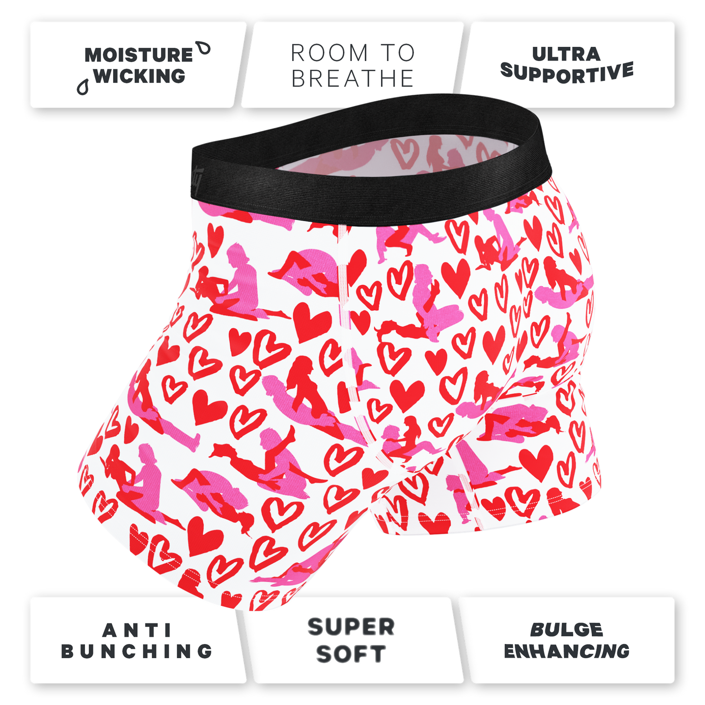 The February Bundle | Ball Hammock® Pouch Boxer Briefs with Fly 5 Pack