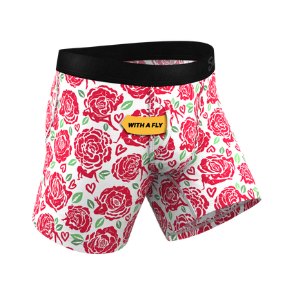 The Bloom With A View | Naughty Roses Ball Hammock® Pouch Underwear With Fly