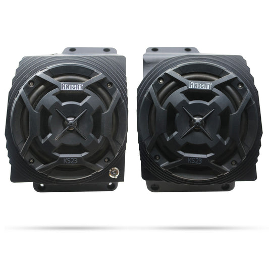 2002 to 2025 Brute Force/Prairie 650/750 Bluetooth ATV Speaker Pods - Fender Mounted