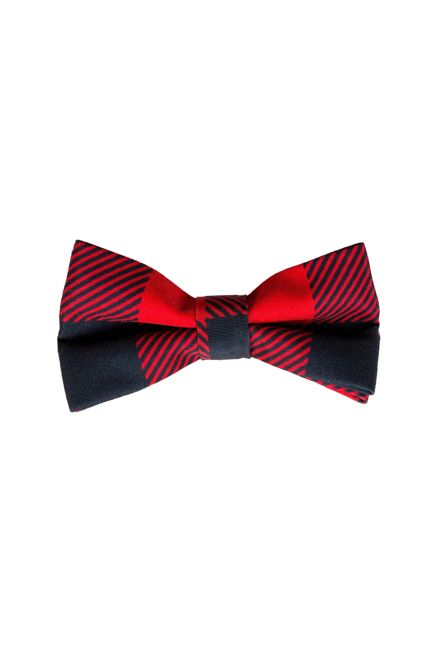 The Red & Black Lumberjack | Buffalo Check Bow Tie