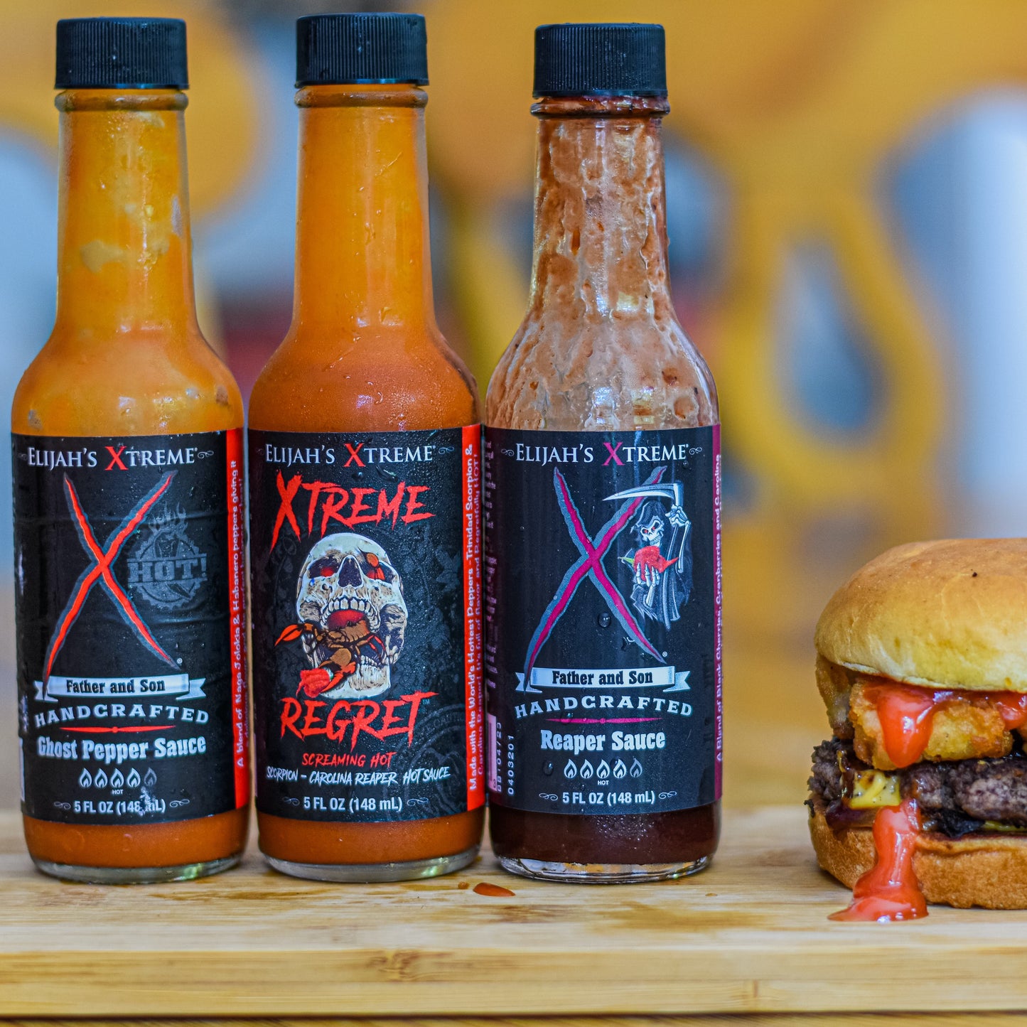 WORLDS HOTTEST XTREME TRIO HOT SAUCE VARIETY PACK