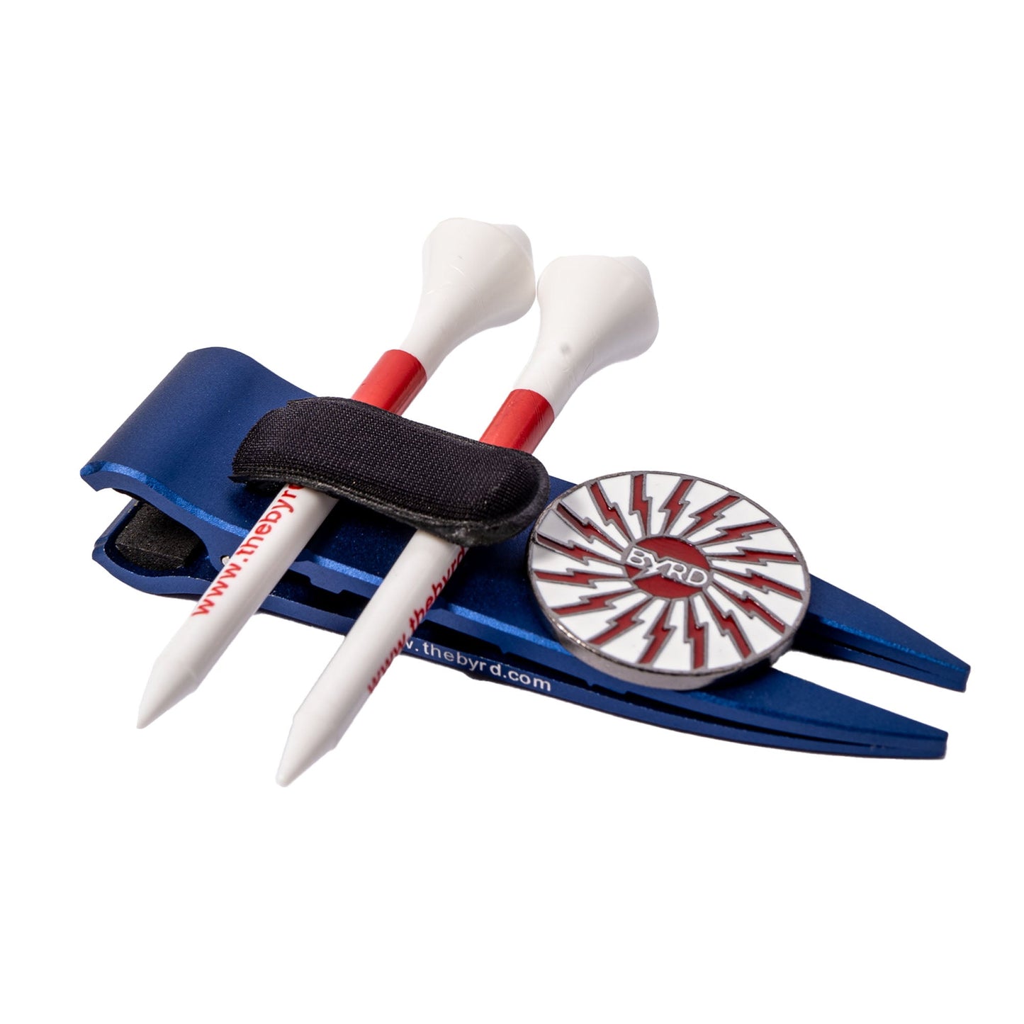 THE BYRD GOLF CADDIE CLYP - Blue: Organize Gear Like a Caddie