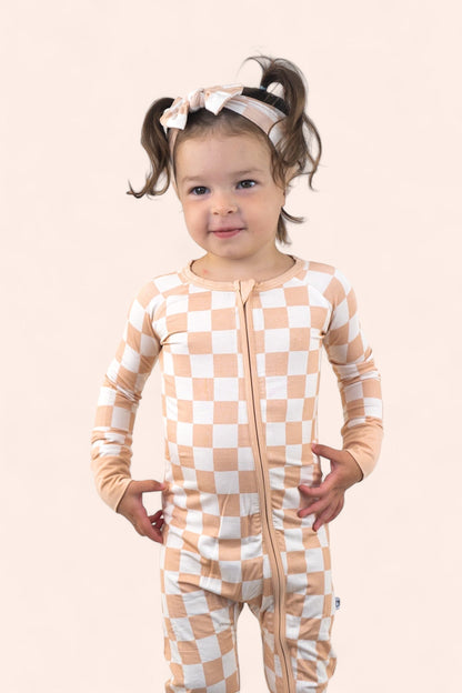 SANDY CHECKERS DREAM ROMPER