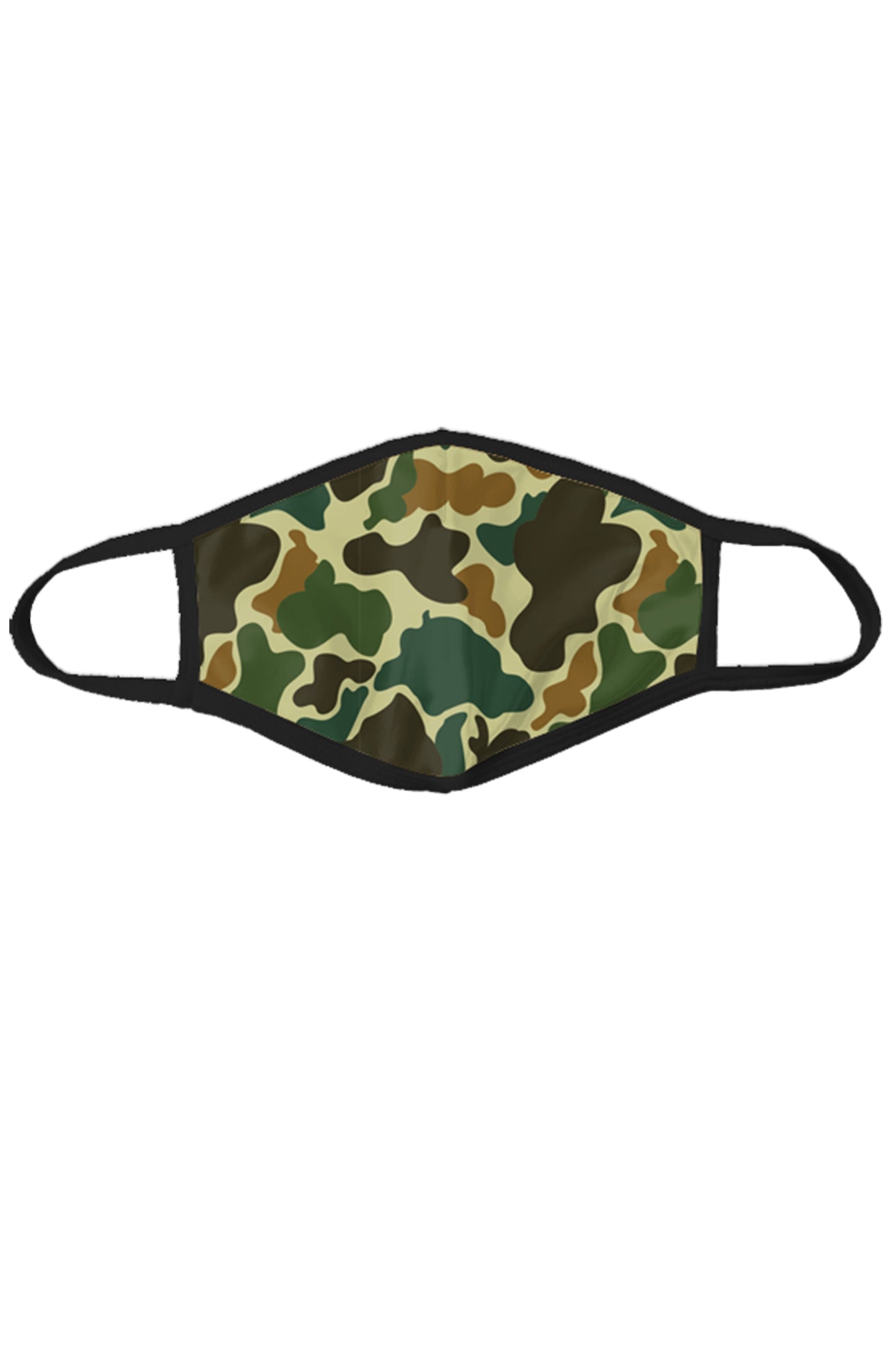 The 70s Camo | Camo Print Face Mask