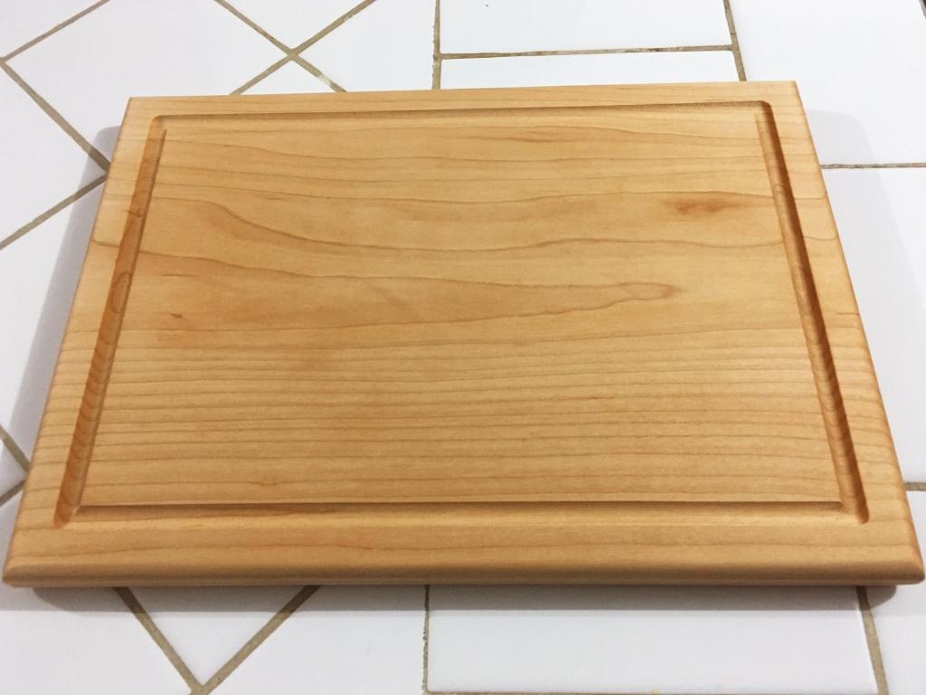 Hard Maple Wood Side grain With juice groove Cutting Board