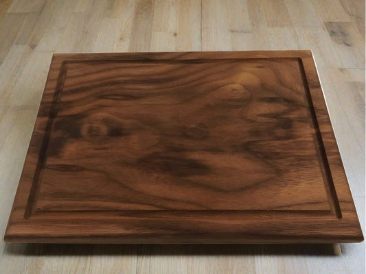 American Walnut Side Grain With Juice Groove Cutting Board