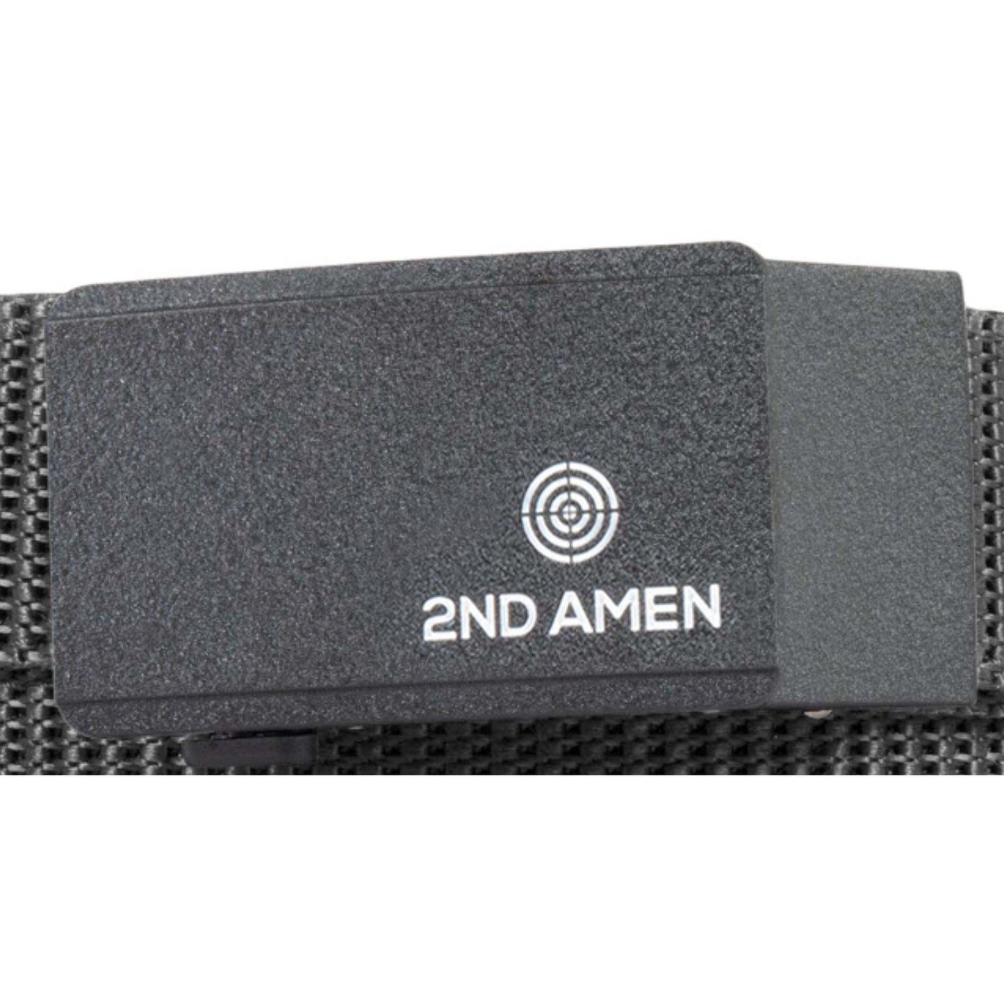 2ND AMEN Gun Belt Black Logo Buckle