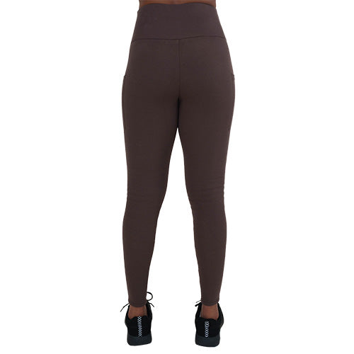 Fleece Lined Leggings | Chocolate