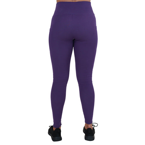 Fleece Lined Leggings | Purple