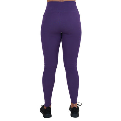 Fleece Lined Leggings | Purple