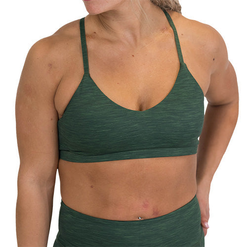 Move Free Bra | Heather Green