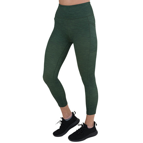 Heather Green Leggings