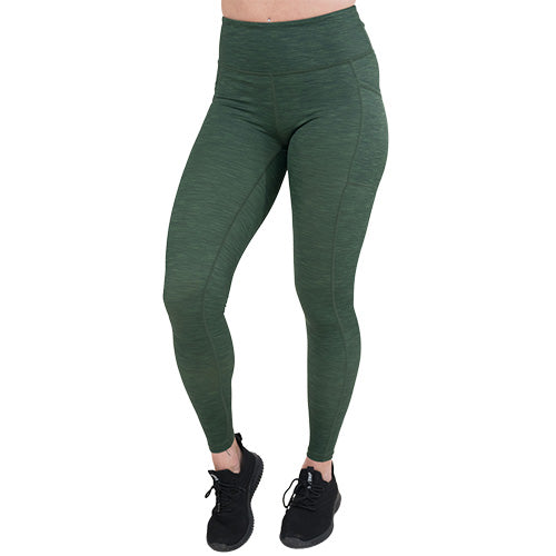 Heather Green Leggings