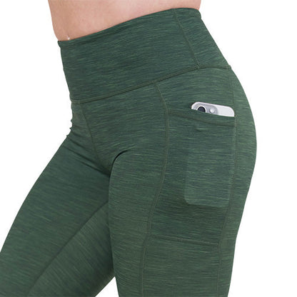 Heather Green Leggings