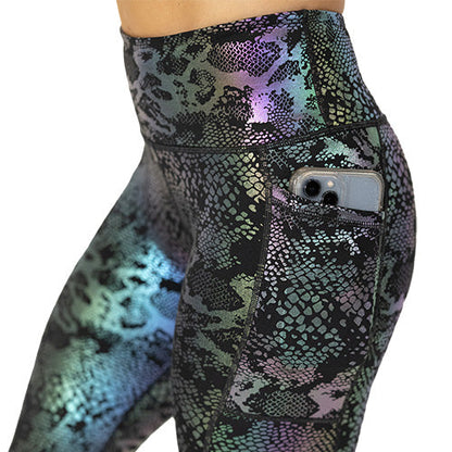 Glisten Here Leggings | Black