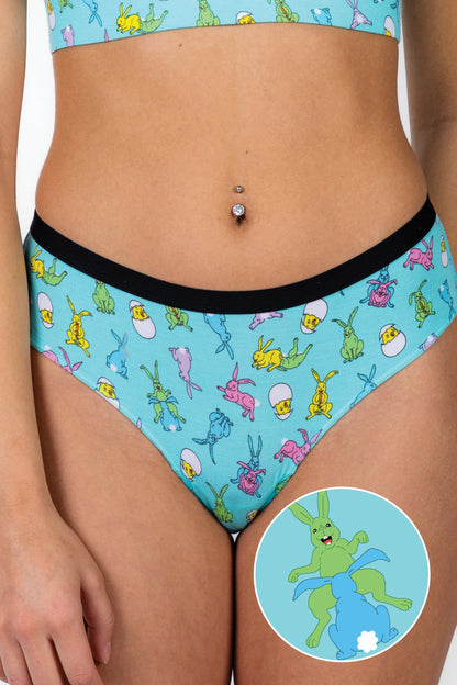 The Like Rabbits | Easter Animals Cheeky Underwear