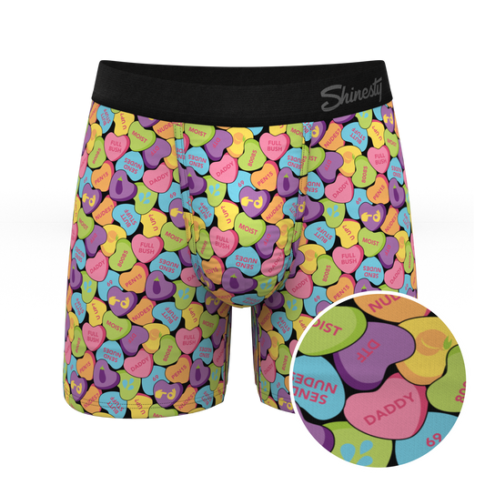 The Candy Crush | Candy Hearts Ball Hammock® Pouch Underwear