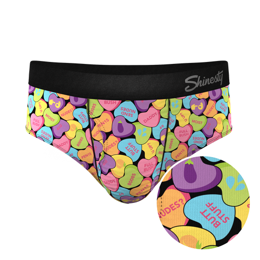 The Candy Crush | Candy Hearts Ball Hammock® Pouch Underwear Briefs