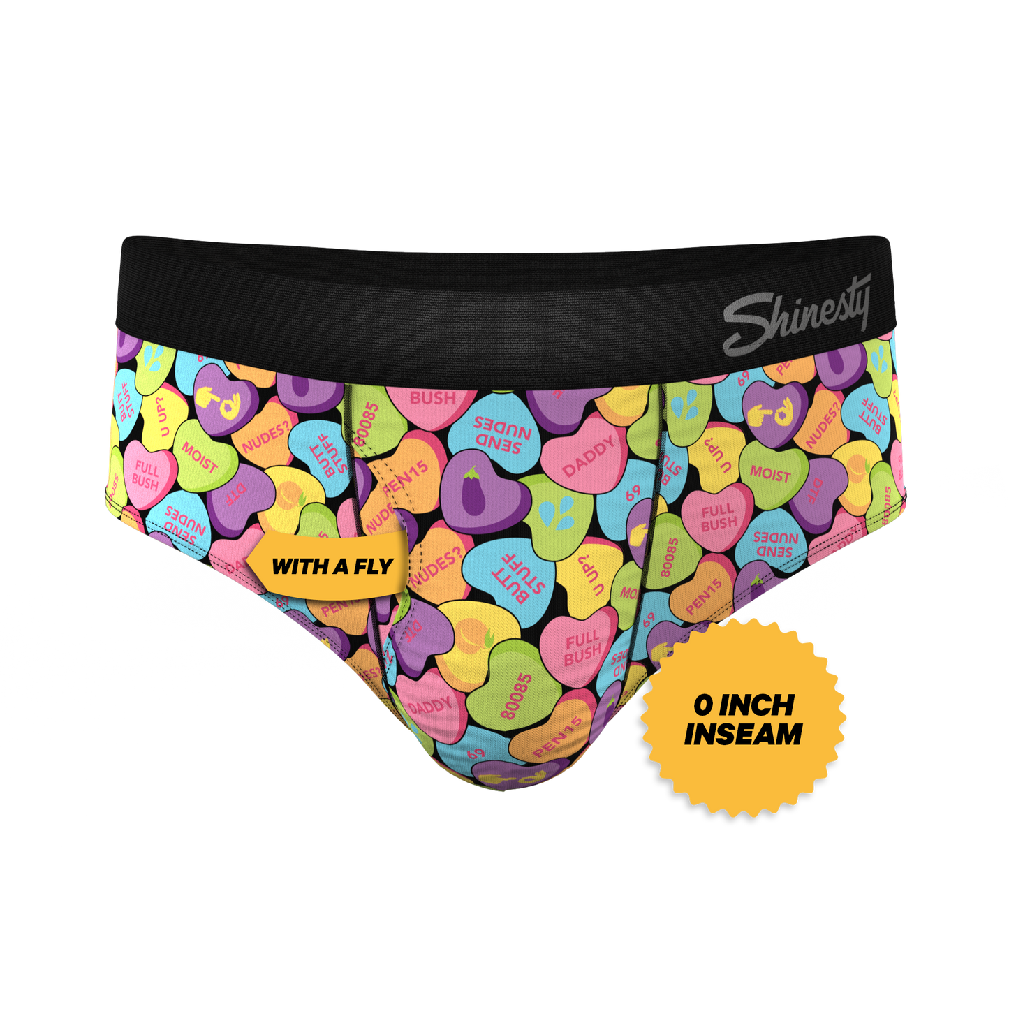 The Candy Crush | Candy Hearts Ball Hammock® Pouch Underwear Briefs