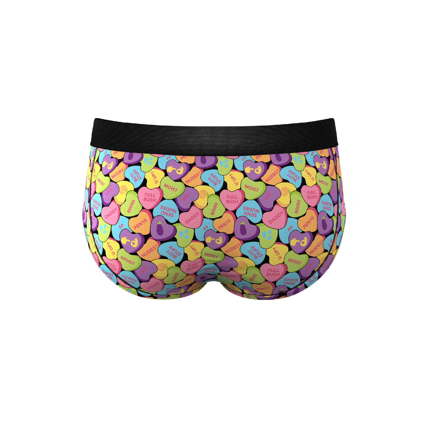 The Candy Crush | Candy Hearts Ball Hammock® Pouch Underwear Briefs