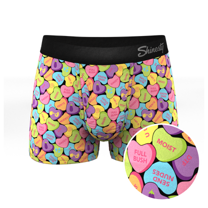 The Candy Crush | Candy Hearts Ball Hammock® Pouch Trunks Underwear