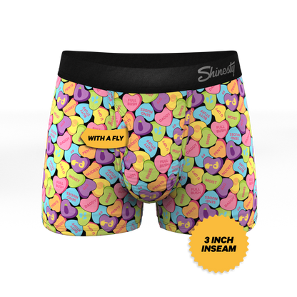 The Candy Crush | Candy Hearts Ball Hammock® Pouch Trunks Underwear