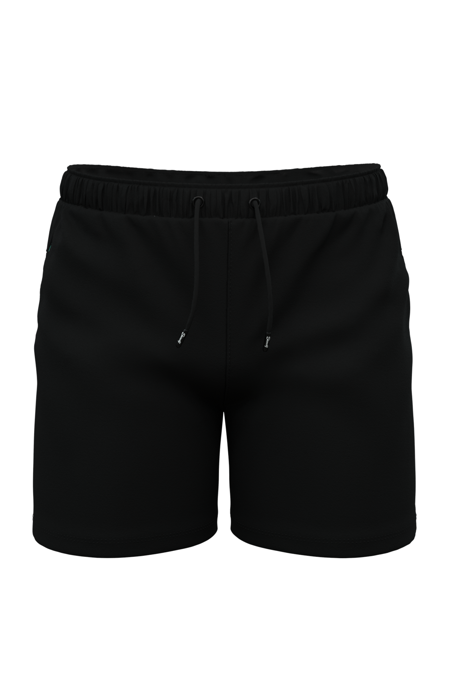 The Catamaran | Black Tropical Ball Hammock® Pouch 5" Swim Trunks