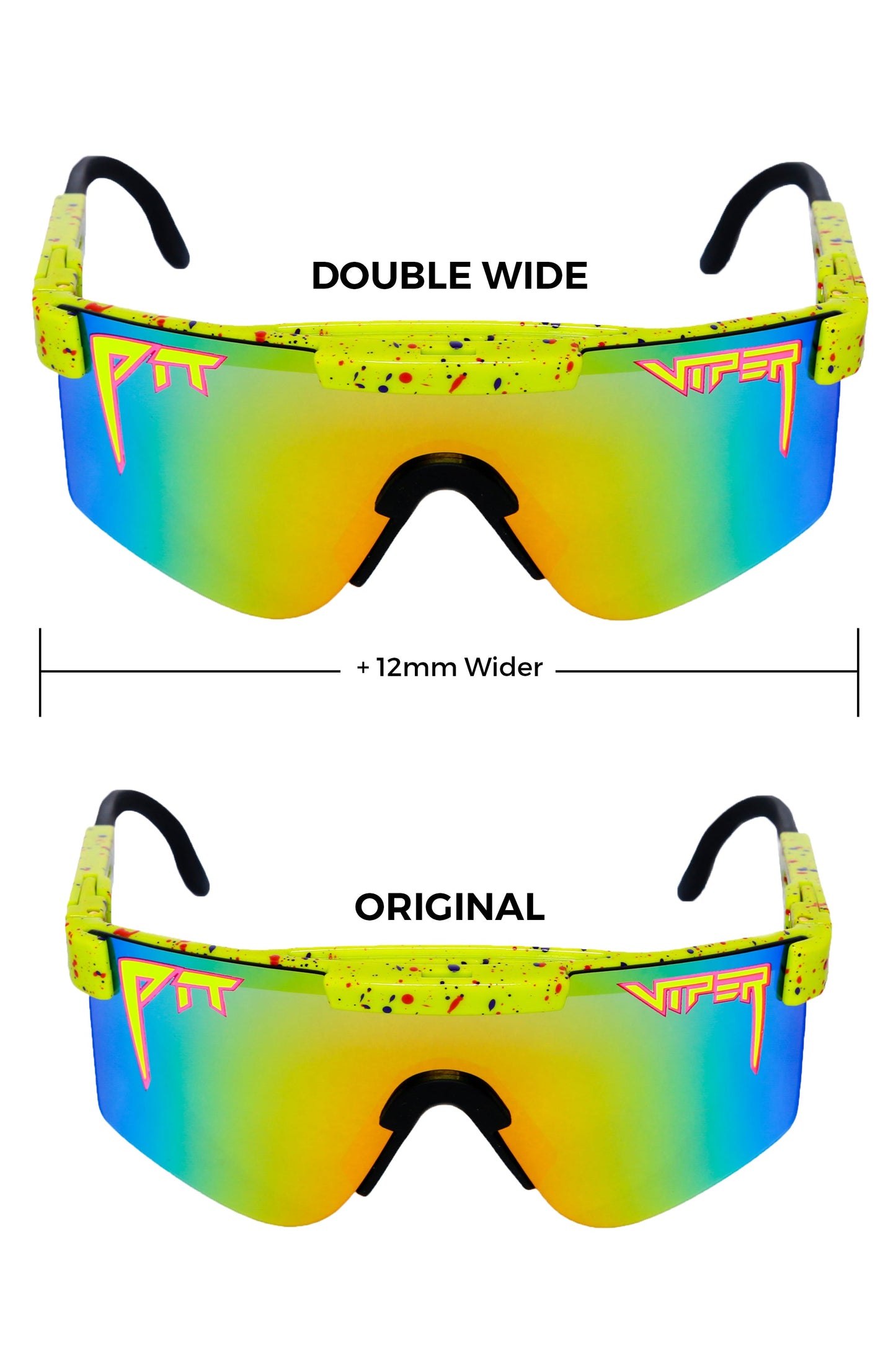 The 1993s | Neon Green Polarized Pit Viper Sunglasses