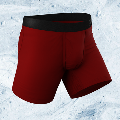 The Cherry Pie | Burgundy paradICE™ Cooling Ball Hammock® Underwear