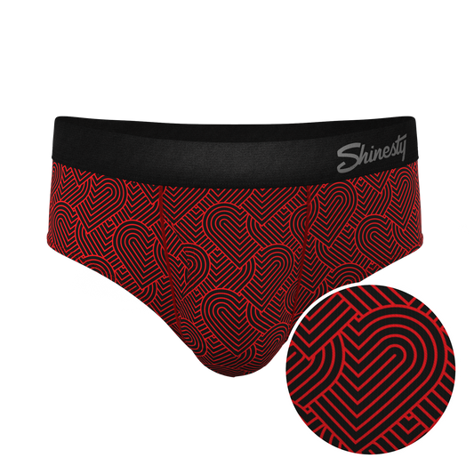 The Cherub | Geometric Hearts Ball Hammock® Pouch Underwear Briefs