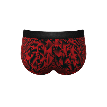 The Cherub | Geometric Hearts Ball Hammock® Pouch Underwear Briefs