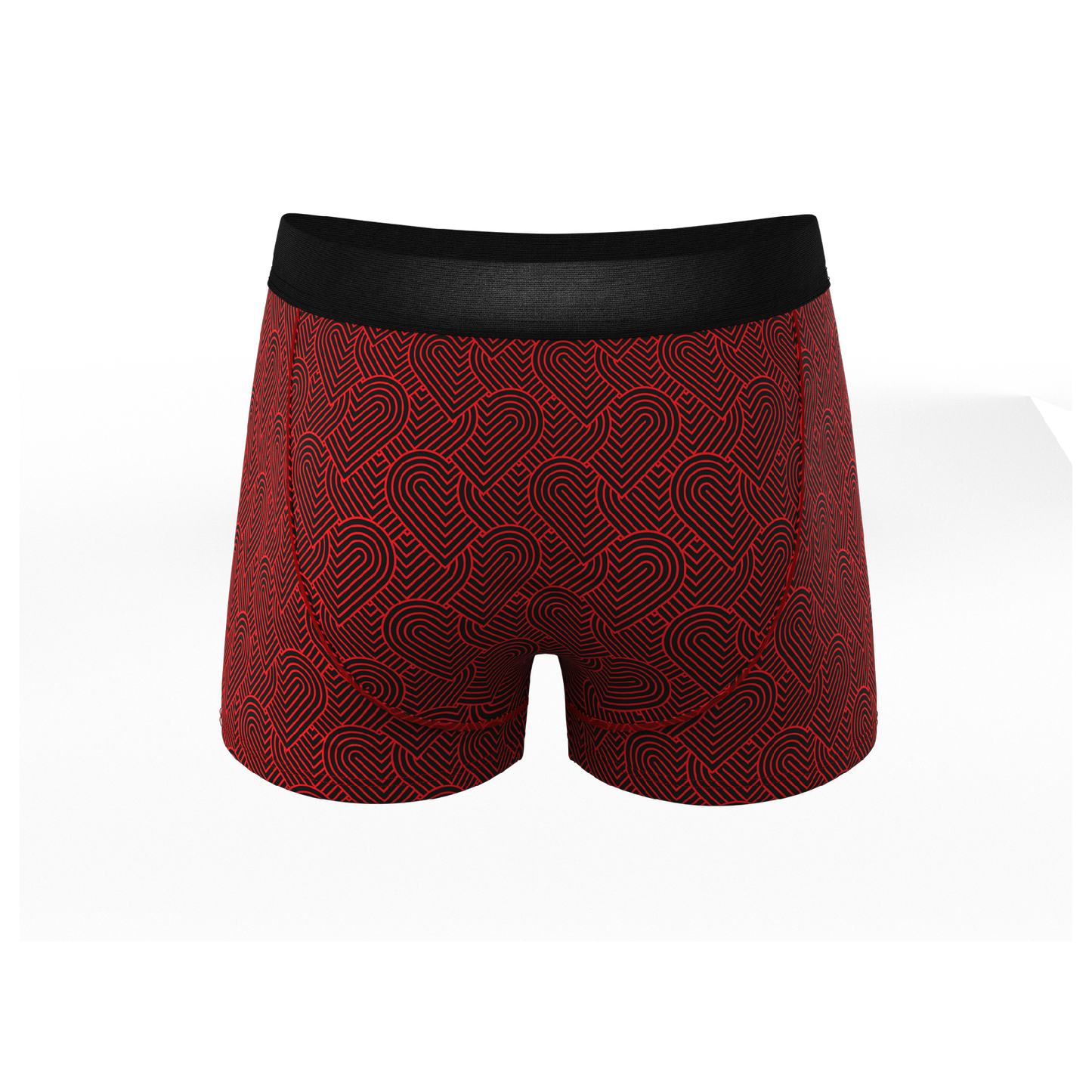 The Cherub | Geometric Hearts Ball Hammock® Pouch Trunks Underwear