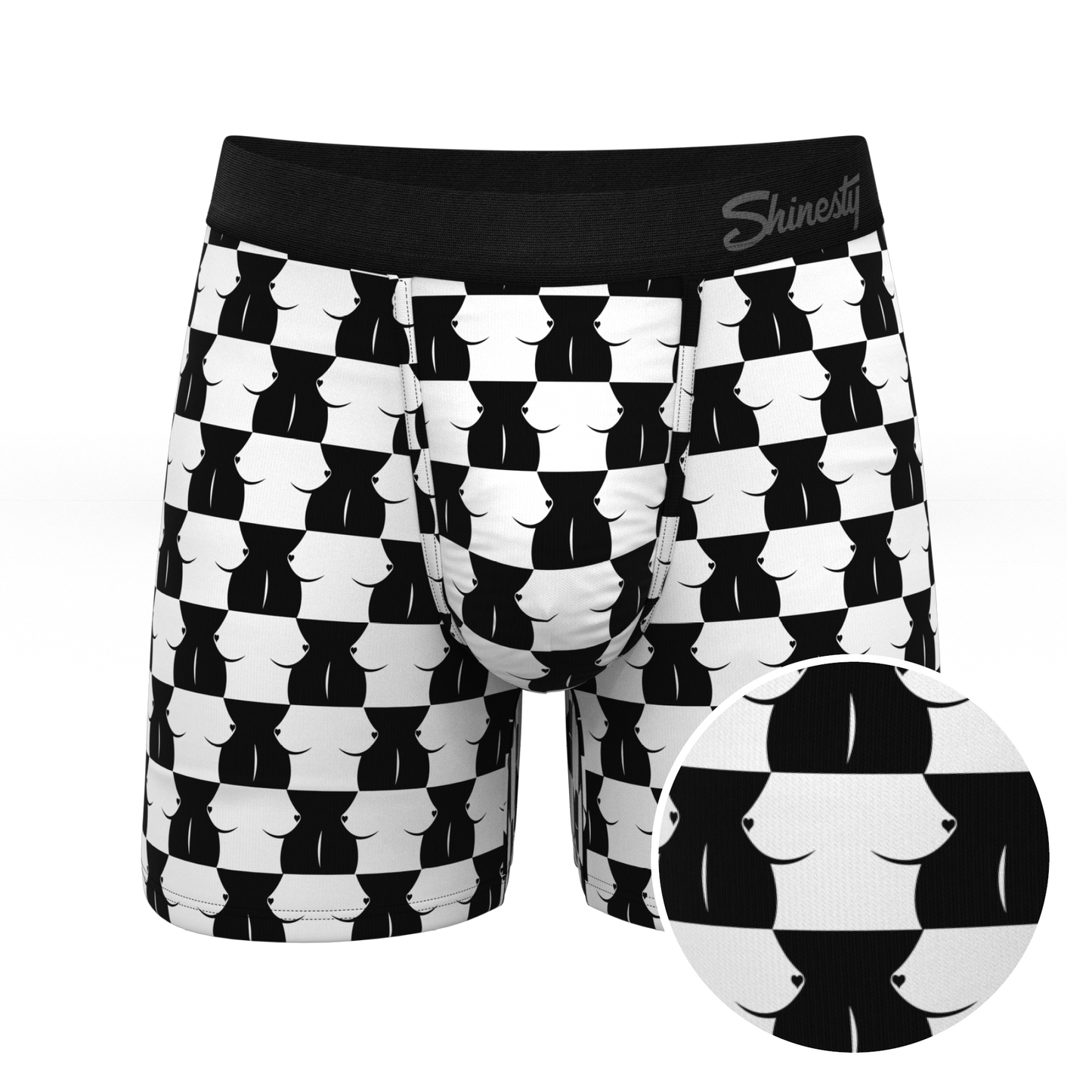 The Chest Mate | Checkered Ball Hammock® Pouch Underwear